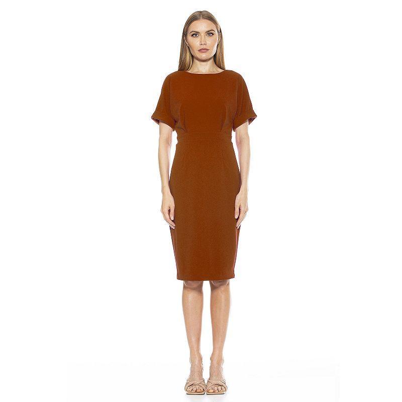 Womens ALEXIA ADMOR Jacqueline Dolman Sheath Dress Product Image