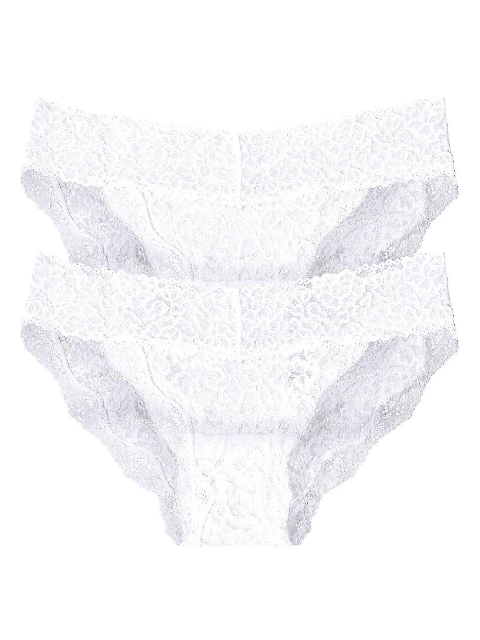 Womens Stretch Lace Brief Set Product Image