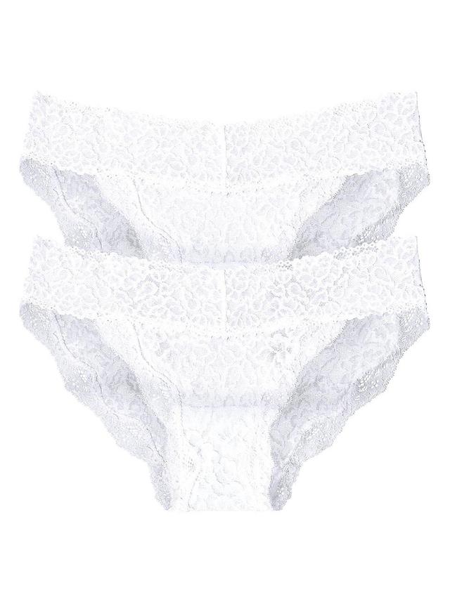 Womens Stretch Lace Brief Set Product Image