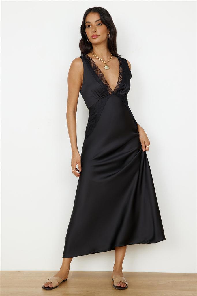 Dreaming Desire Maxi Dress Black product image