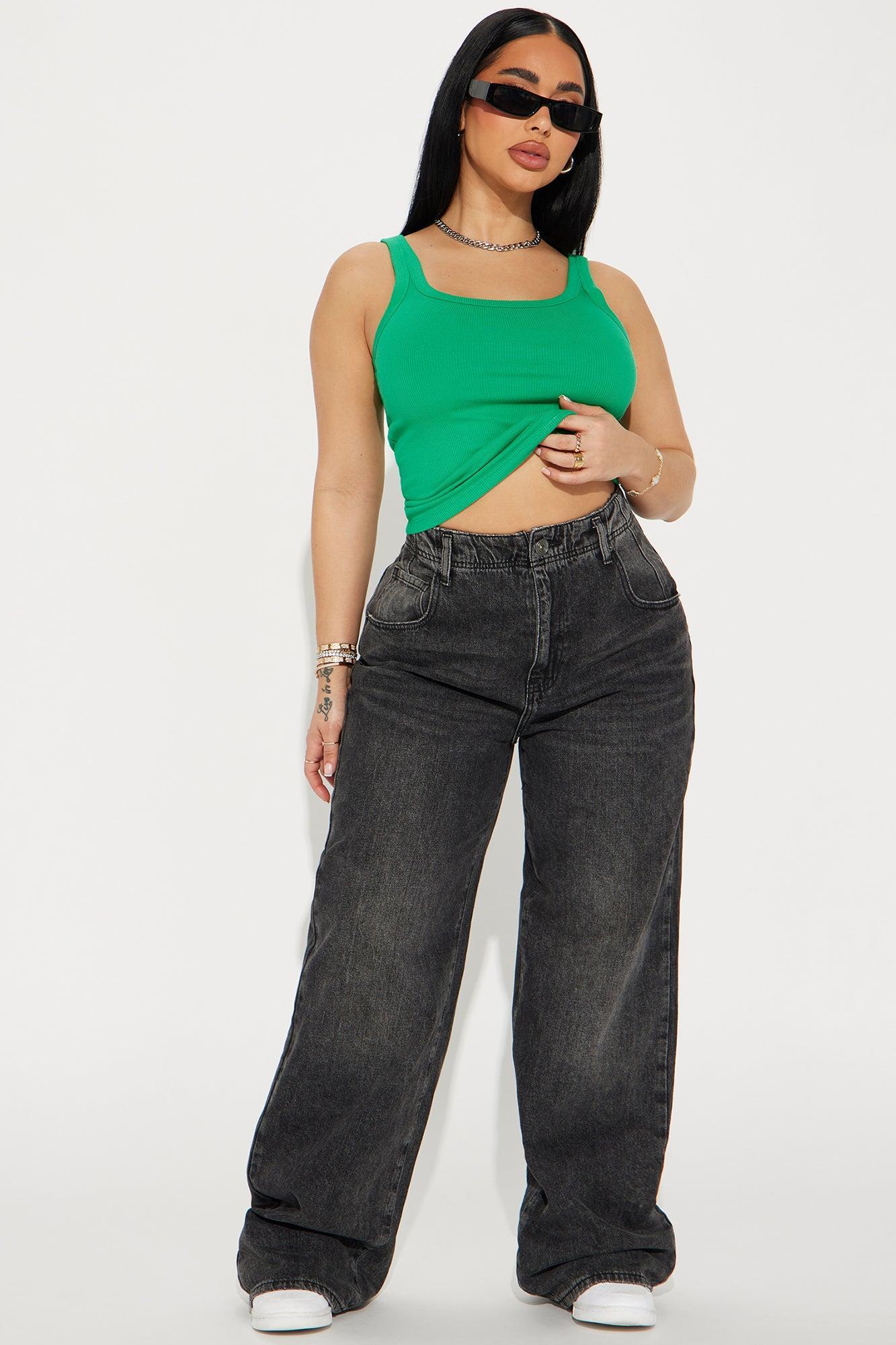 Kennedi Tank Top - Kelly Green Product Image