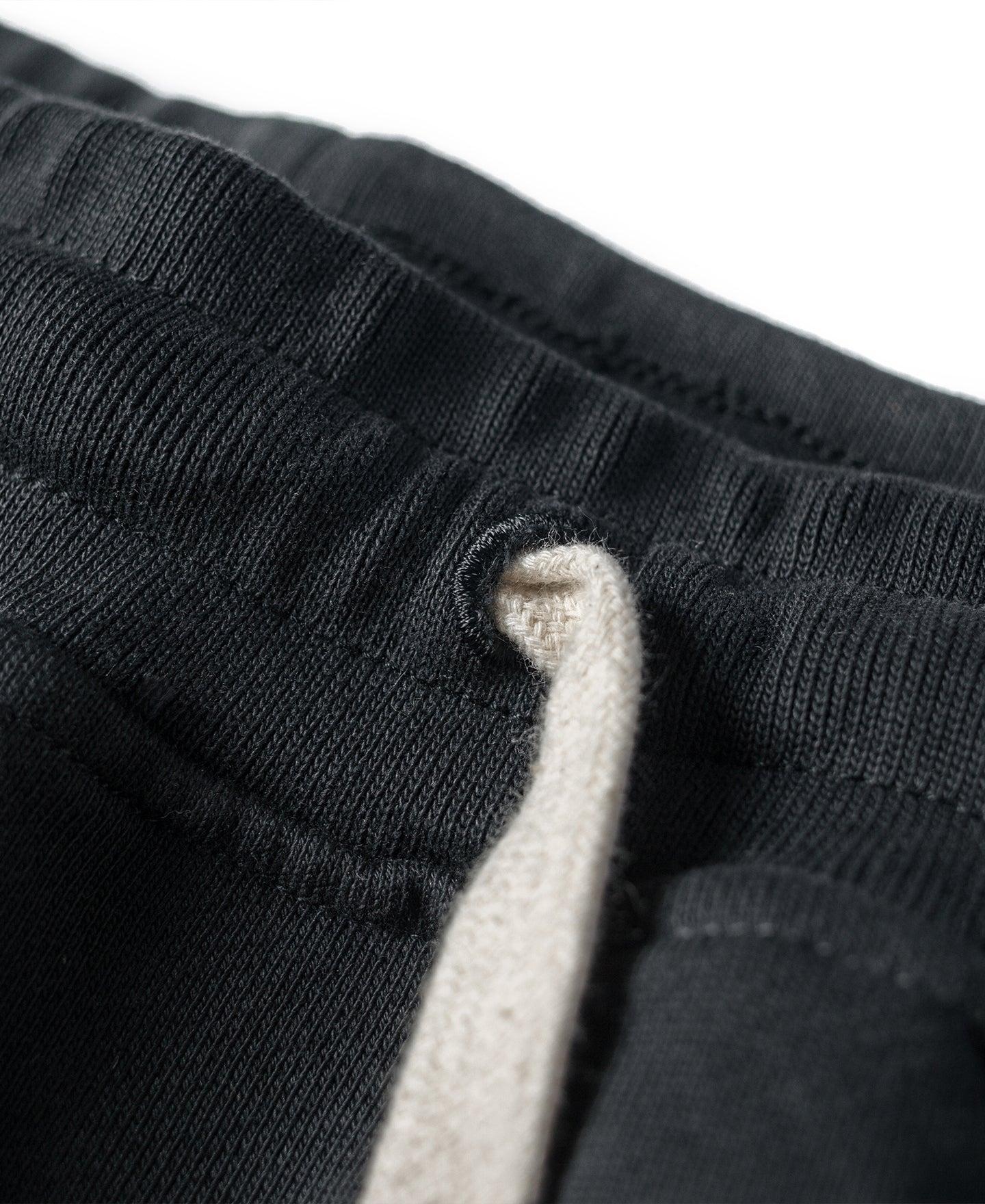 15 oz French Terry Sweat Shorts - Black Product Image