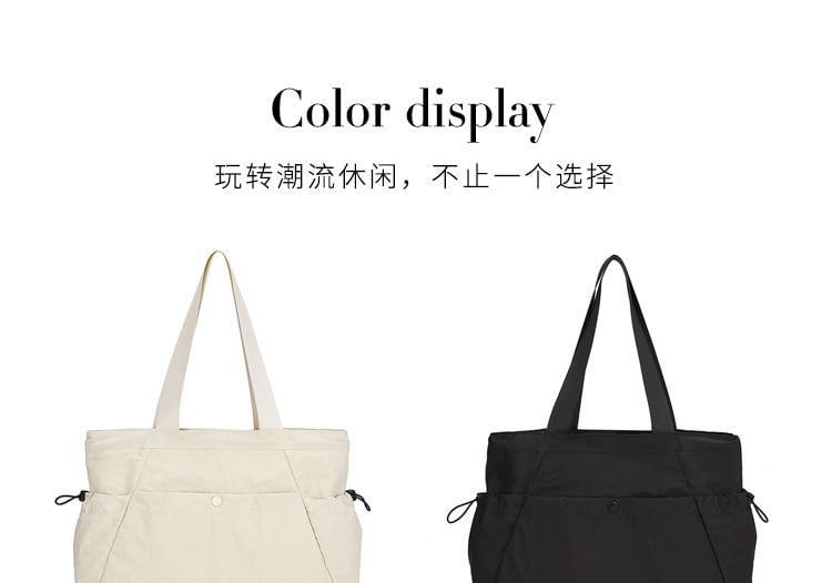 Drawstring Multi-Pocket Tote Bag Product Image