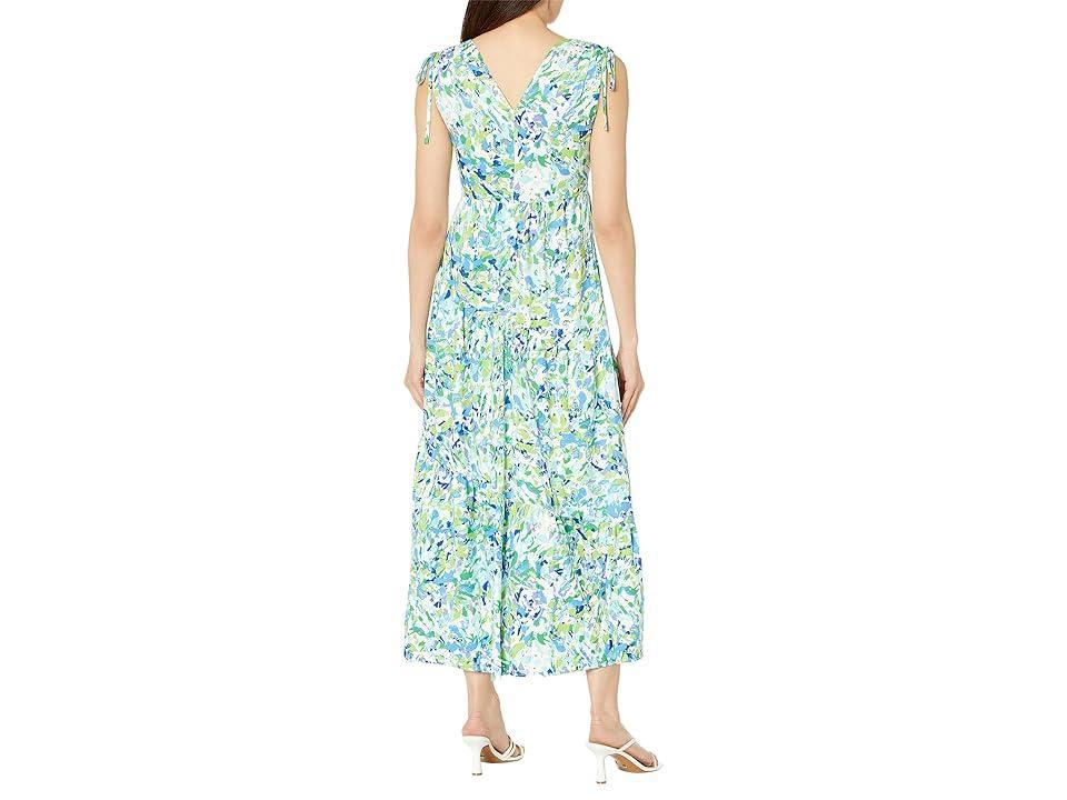 Maggy London Belted Short Sleeve Solid Dress (Katydid) Women's Dress Product Image