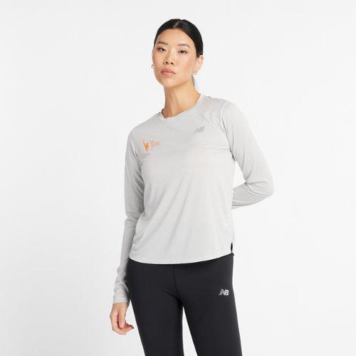 New Balance Women's NYC Marathon Athletics Long Sleeve Shirt Product Image