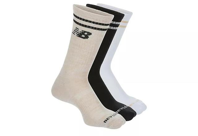 New Balance Womens Crew Socks 3 Pairs Product Image