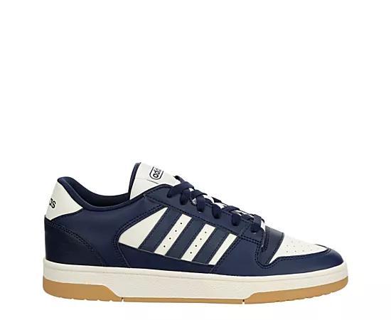 adidas Break Start Mens Basketball Shoes Blue Blue White Product Image