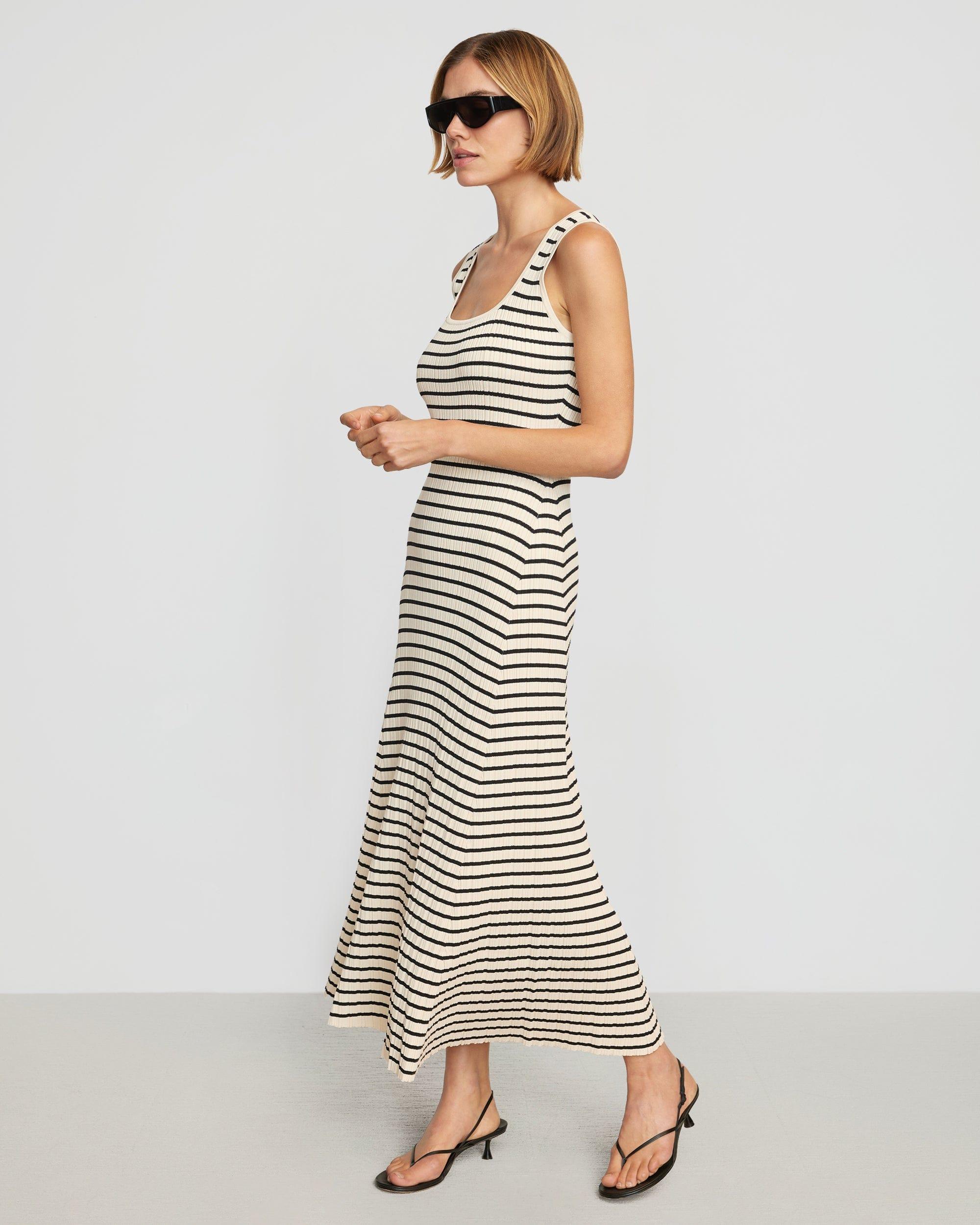 Sofia Ribbed Maxi Dress Product Image