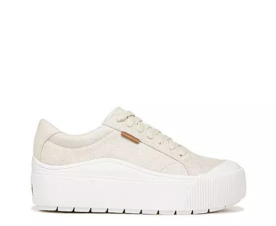 Dr. Scholls Womens Time Off Max Platform Sneakers - White Product Image