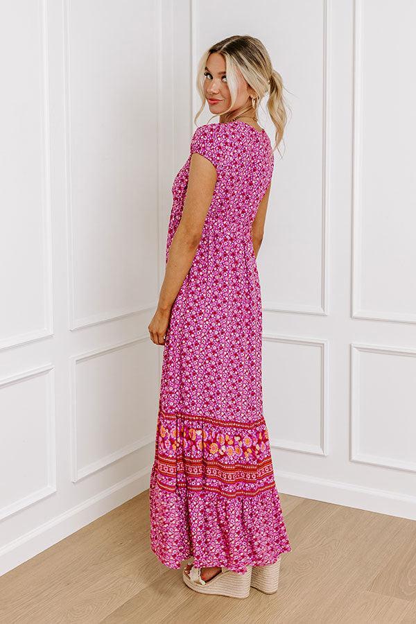 Hidden Garden Floral Maxi Dress Product Image