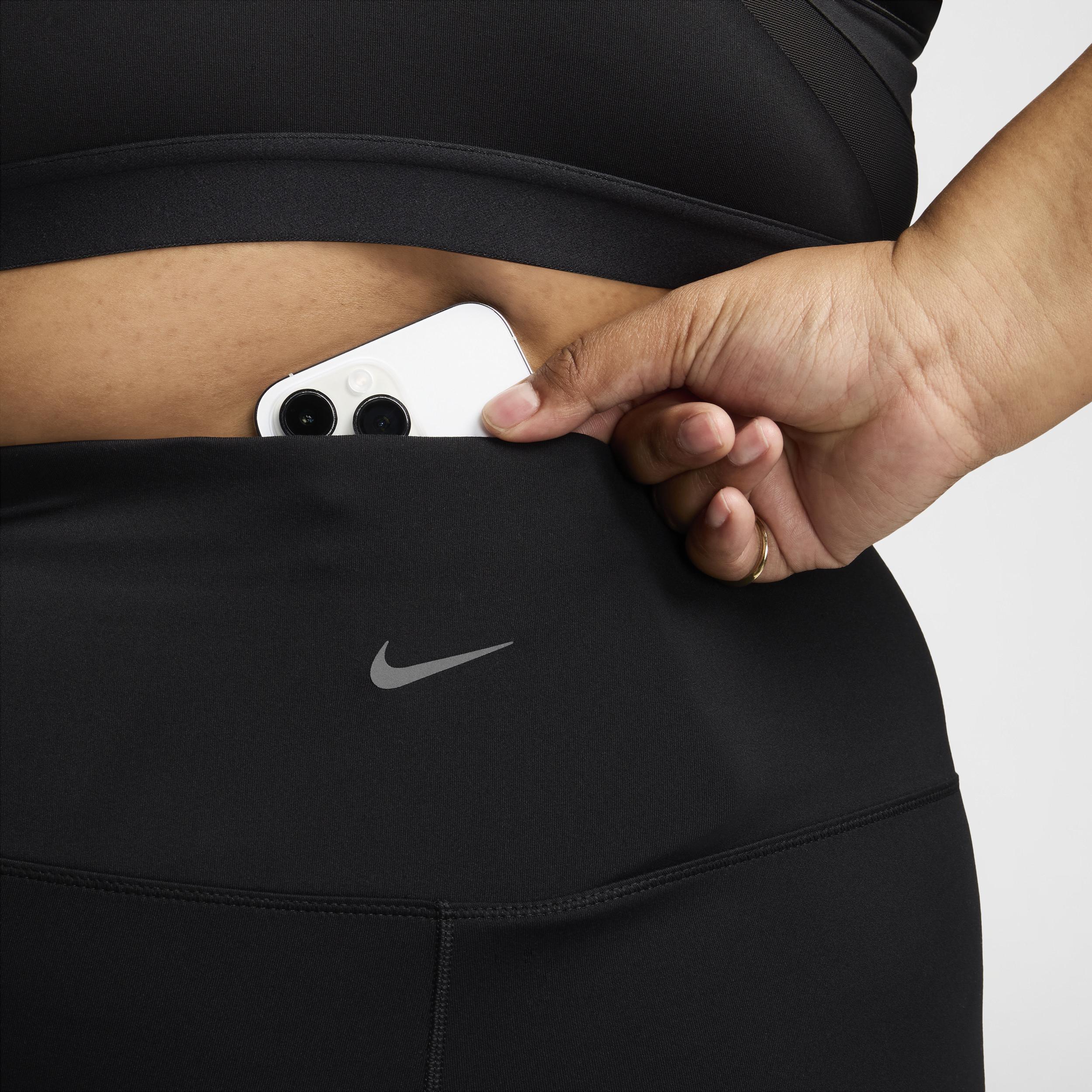 Plus Size Nike One High-Waist Crop Leggings, Womens Product Image