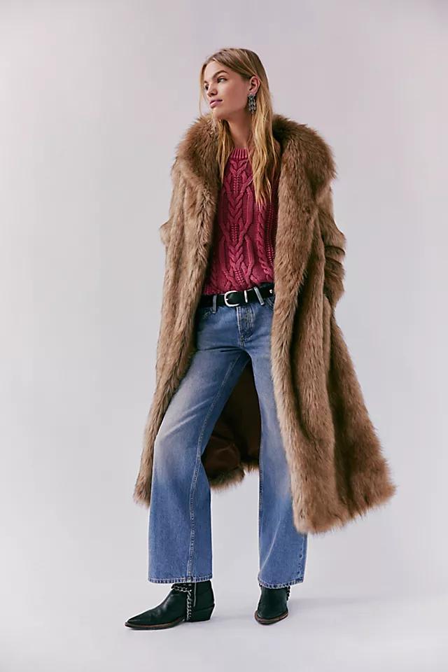 Annice Faux Fur Coat Product Image