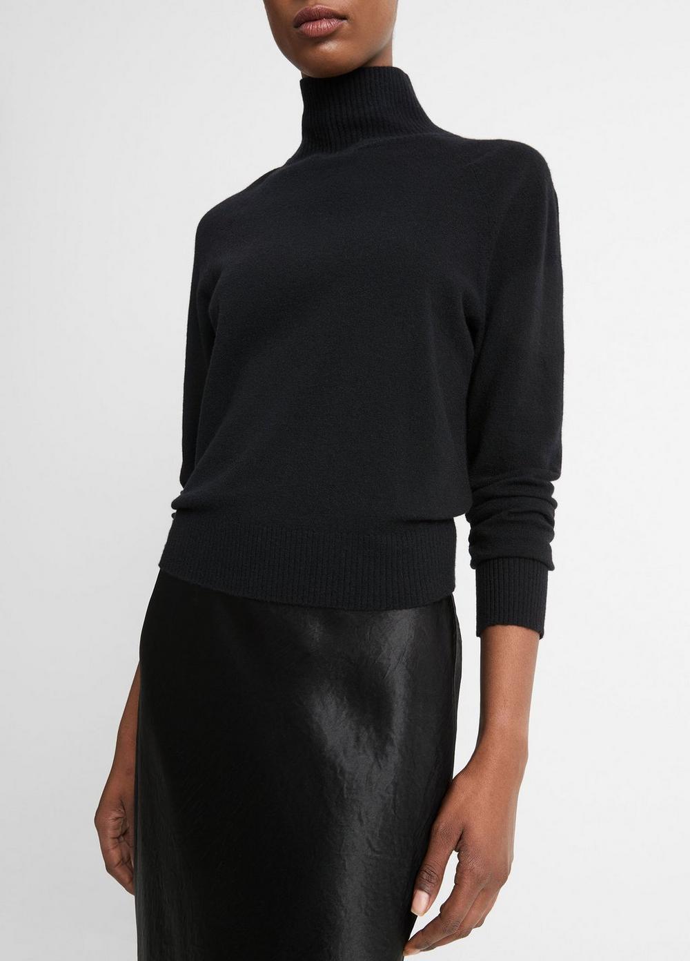 Womens Raglan Turtleneck, Black, Size L Vince Product Image