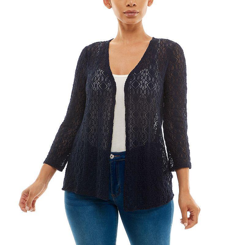 Womens Nina Leonard Lace Bolero Product Image