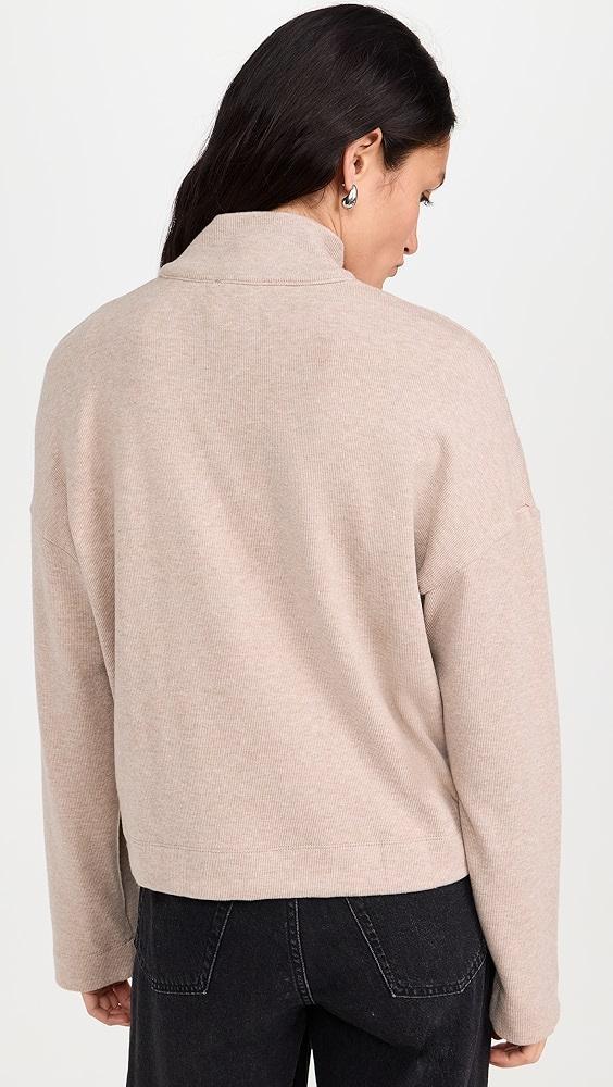 Madewell Cozy Handed Zip Up Sweatshirt | Shopbop Product Image