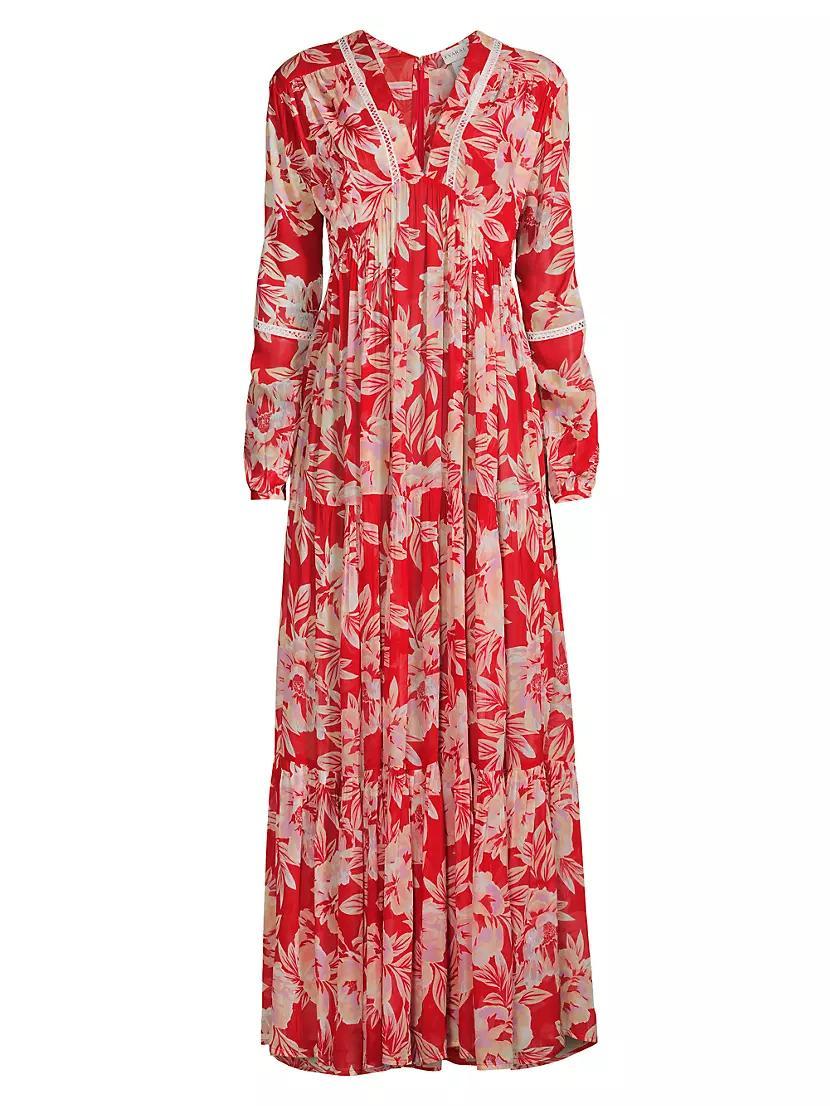 Anya Long-Sleeve Maxi Dress product image