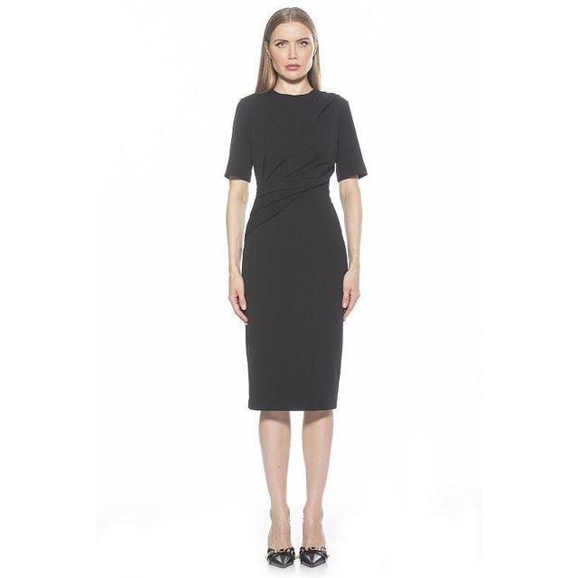 Womens ALEXIA ADMOR Harper Dress Blue Product Image