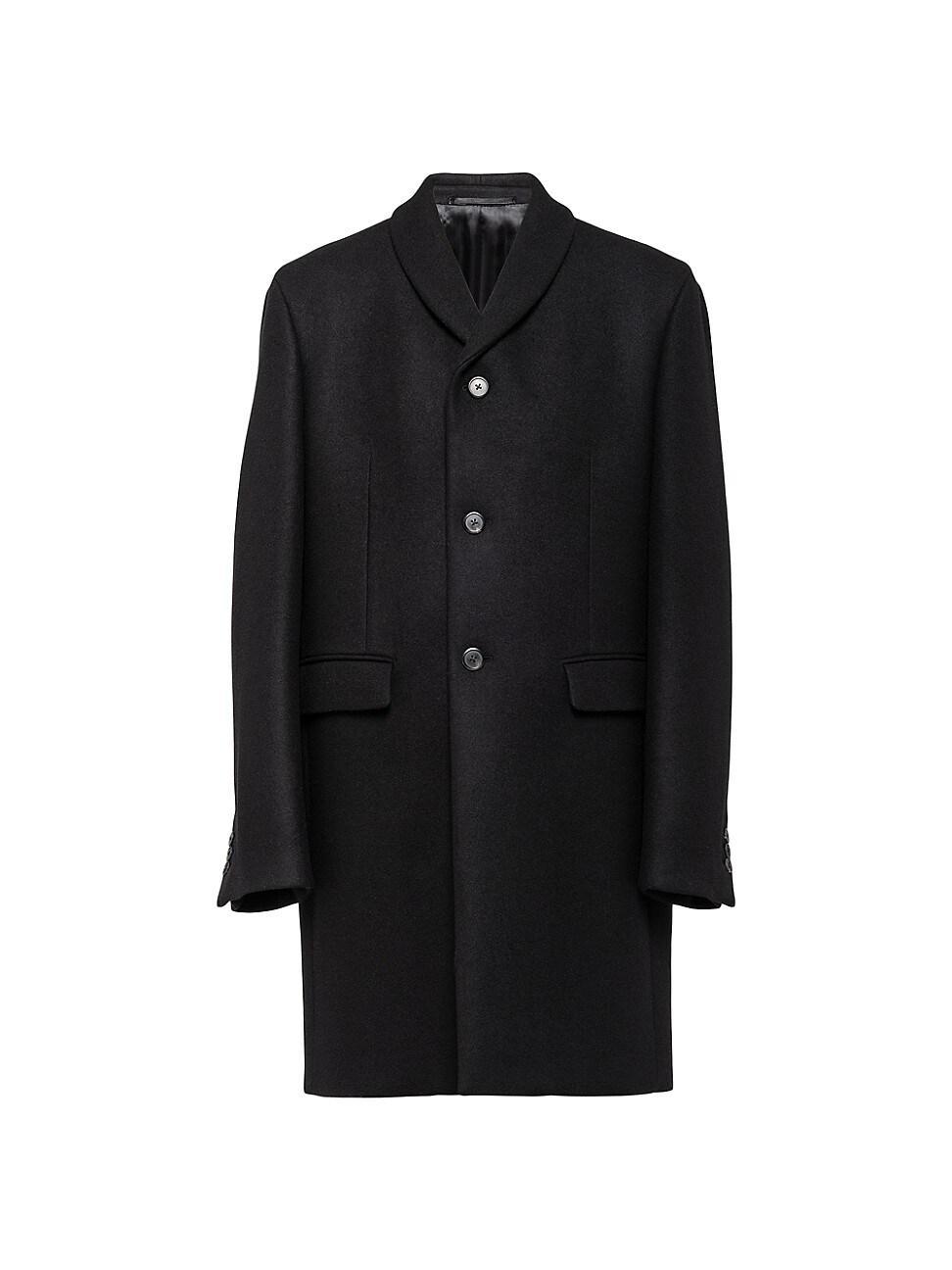 Mens Darted Wool-Cashmere Topcoat Product Image