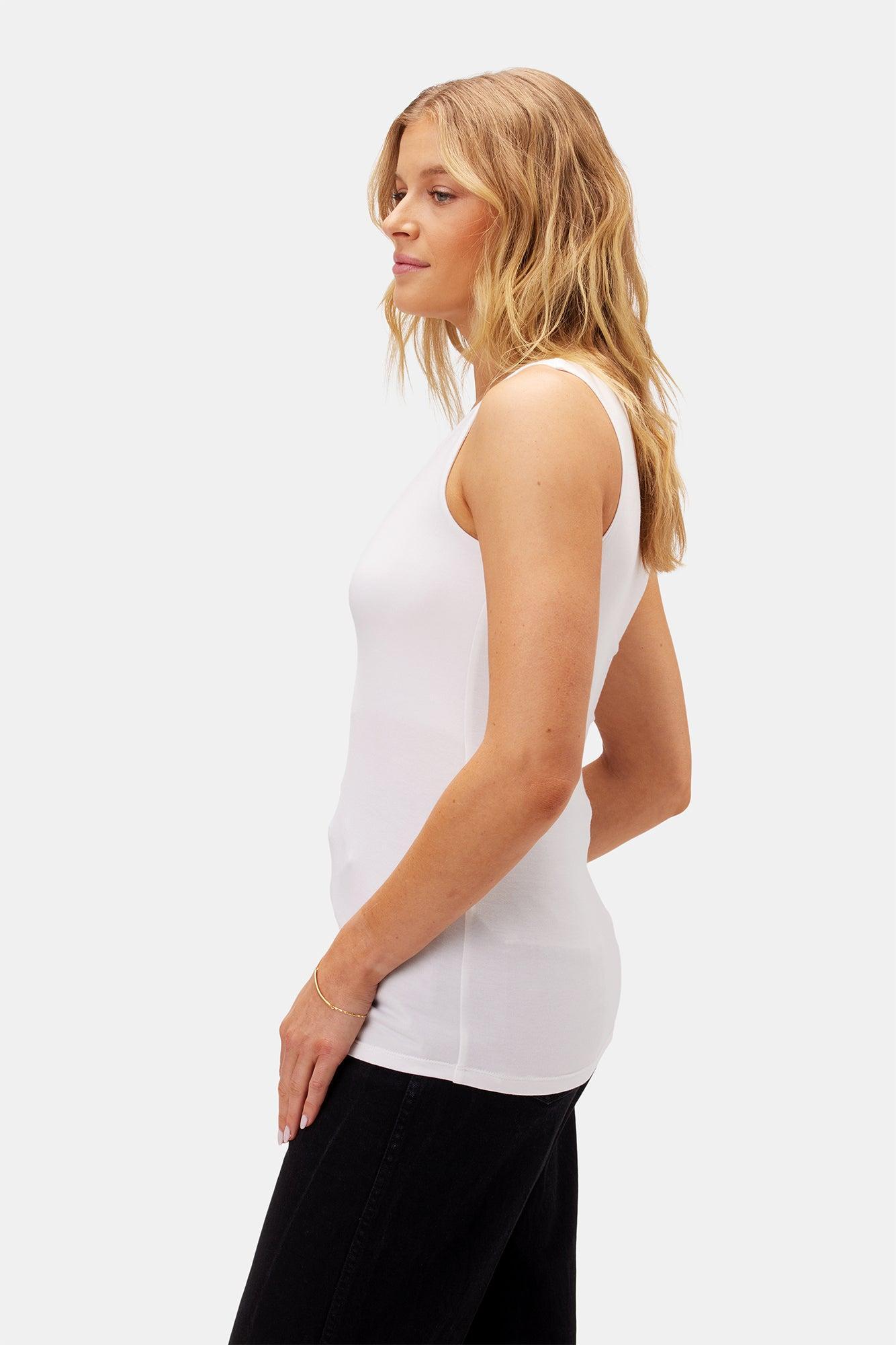 New Iris Modal Tank - White Product Image