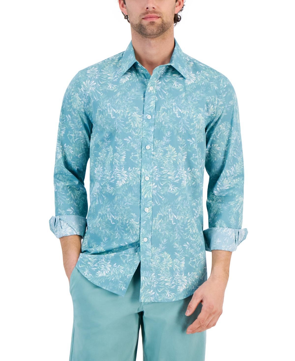 Club Room Mens Woven Paisley Shirt, Created for Macys Product Image