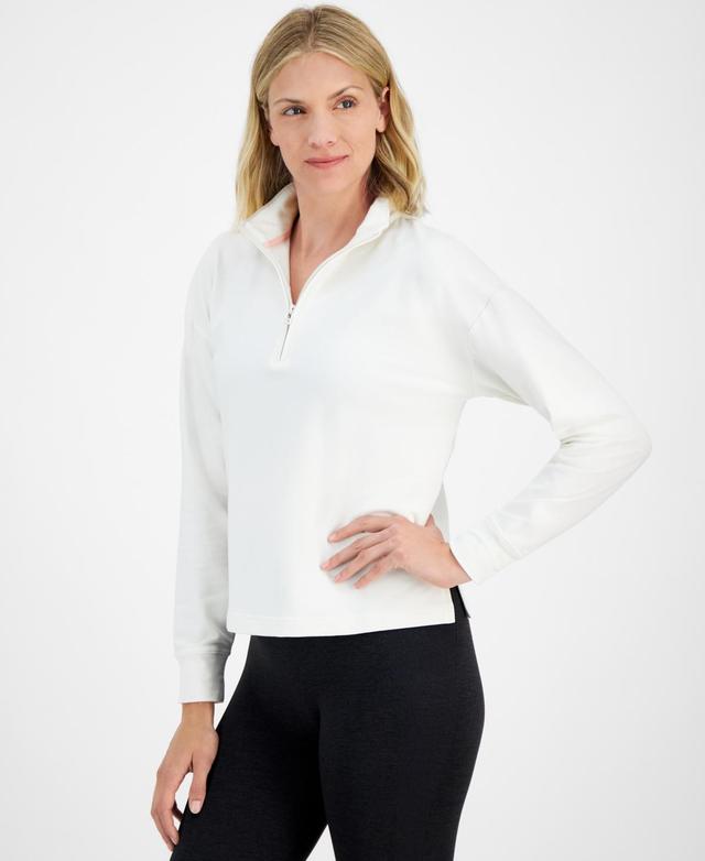 Id Ideology Womens Comfort Quarter-Zip Top, Created for Macys Product Image