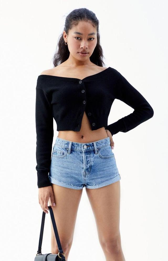 Women's '70s Cutoff Micro Denim Shorts - Product Image