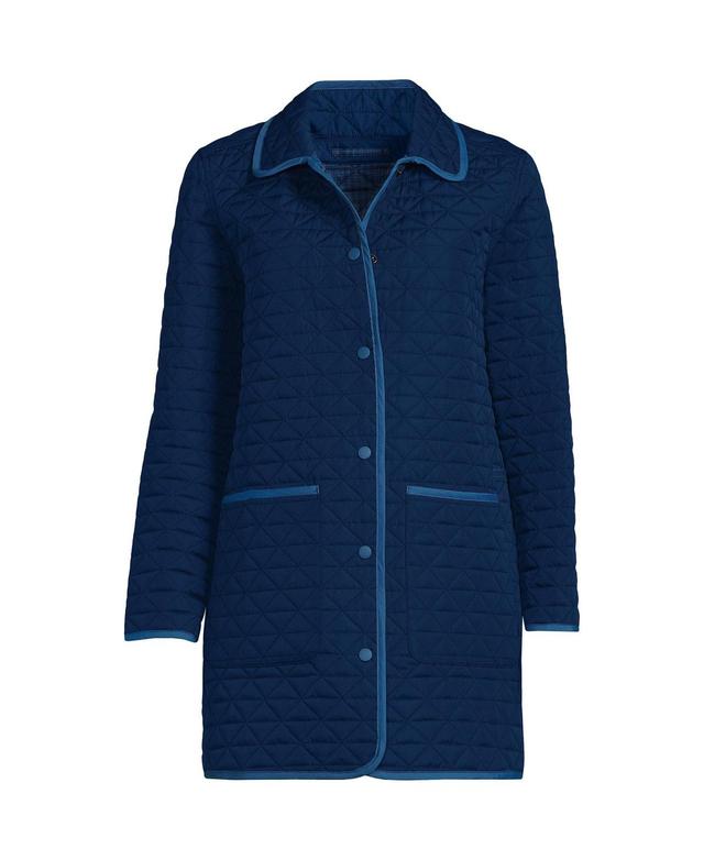 Womens Lands End Insulated Primaloft Reversible Coat Oxford Product Image