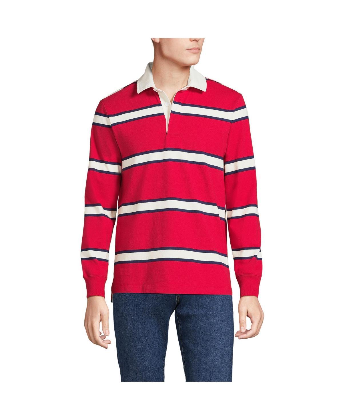 Big & Tall Lands End Rugby Shirt, Mens Product Image