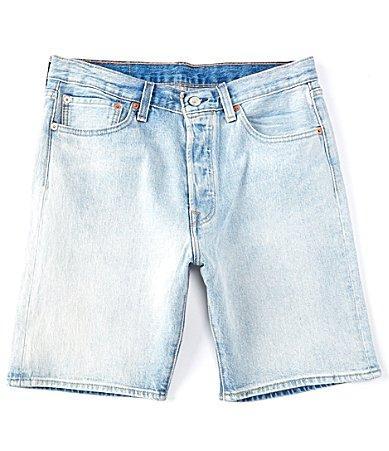 Levis 501 Original Fit 9 Inseam Stretch Jean Shorts Product Image