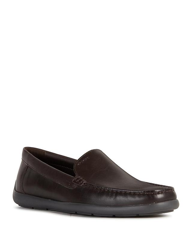 Geox Mens Devan Leather Moccasins Product Image