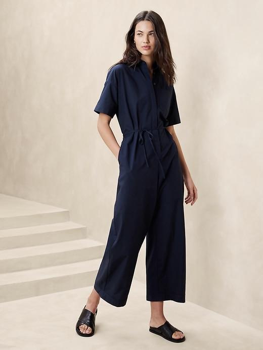 Tie-Waist Jumpsuit Product Image