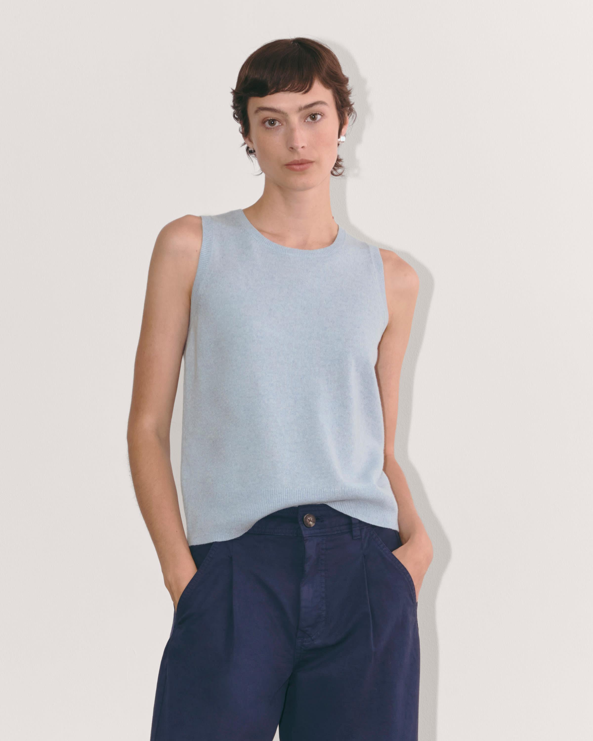 The Classic Tank in Cashmere Product Image