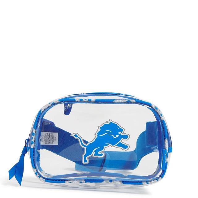 Vera Bradley NFL Clear Small Belt Bag Women in Detroit Lions Bandana Product Image