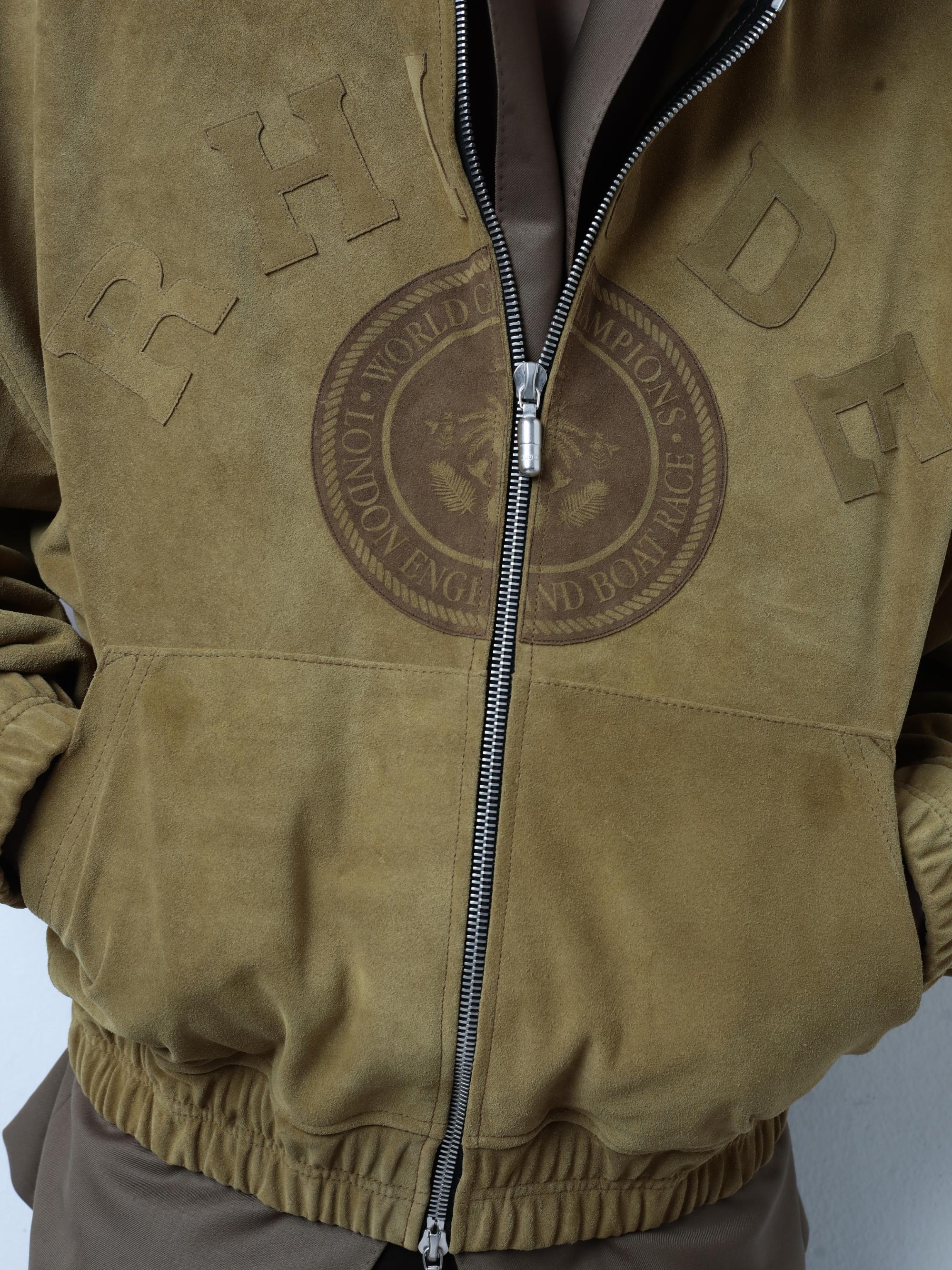 SUEDE RHUDE CREST HOODIE Male Product Image