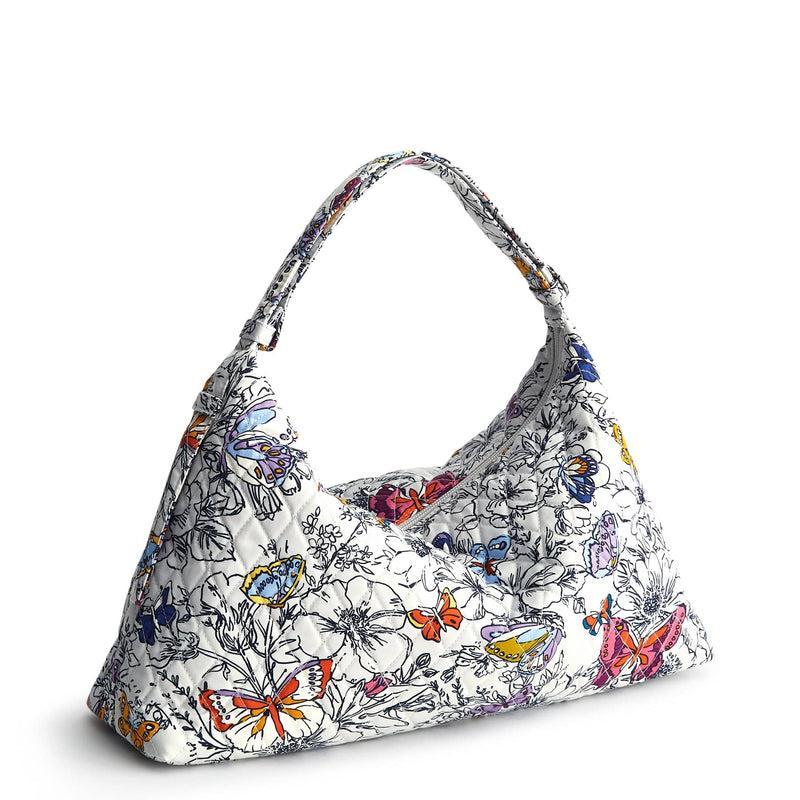 Vera Bradley Marcelle Shoulder Bag Women in Wing + Bloom Gray Product Image