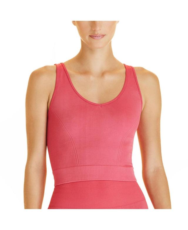 Womens Seamless Crop Tank Product Image