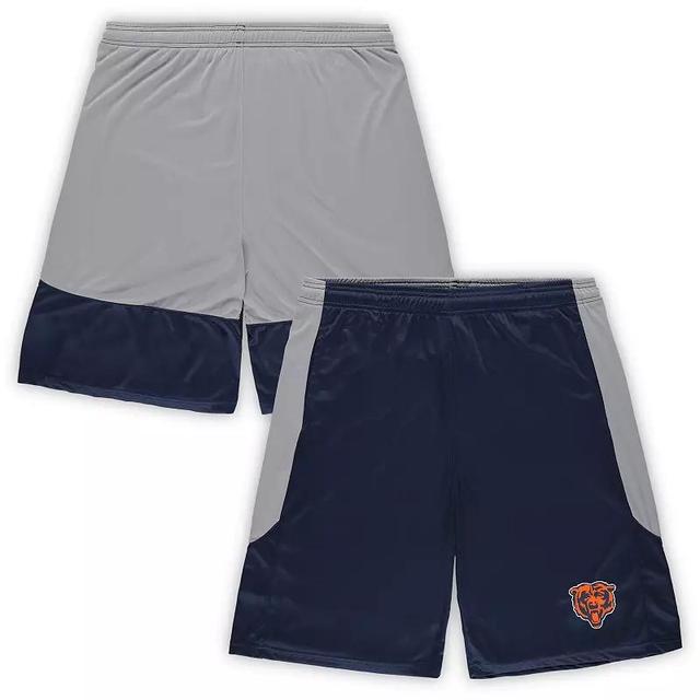 Mens Fanatics Chicago Bears Big & Tall Team Logo Shorts Blue Product Image