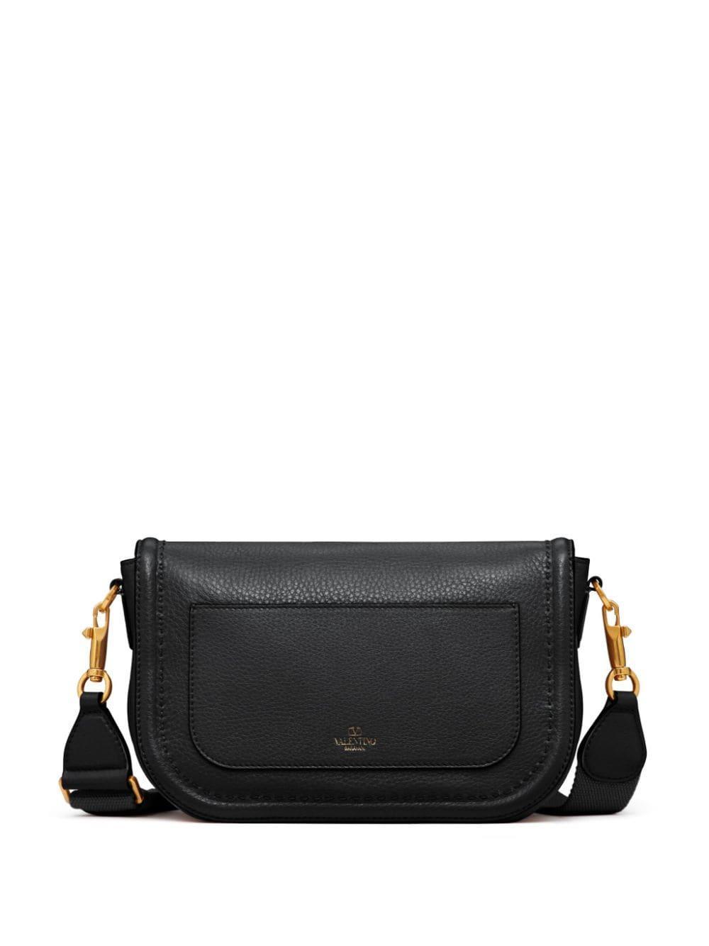 VALENTINO GARAVANI Alltime Leather Shoulder Bag Product Image