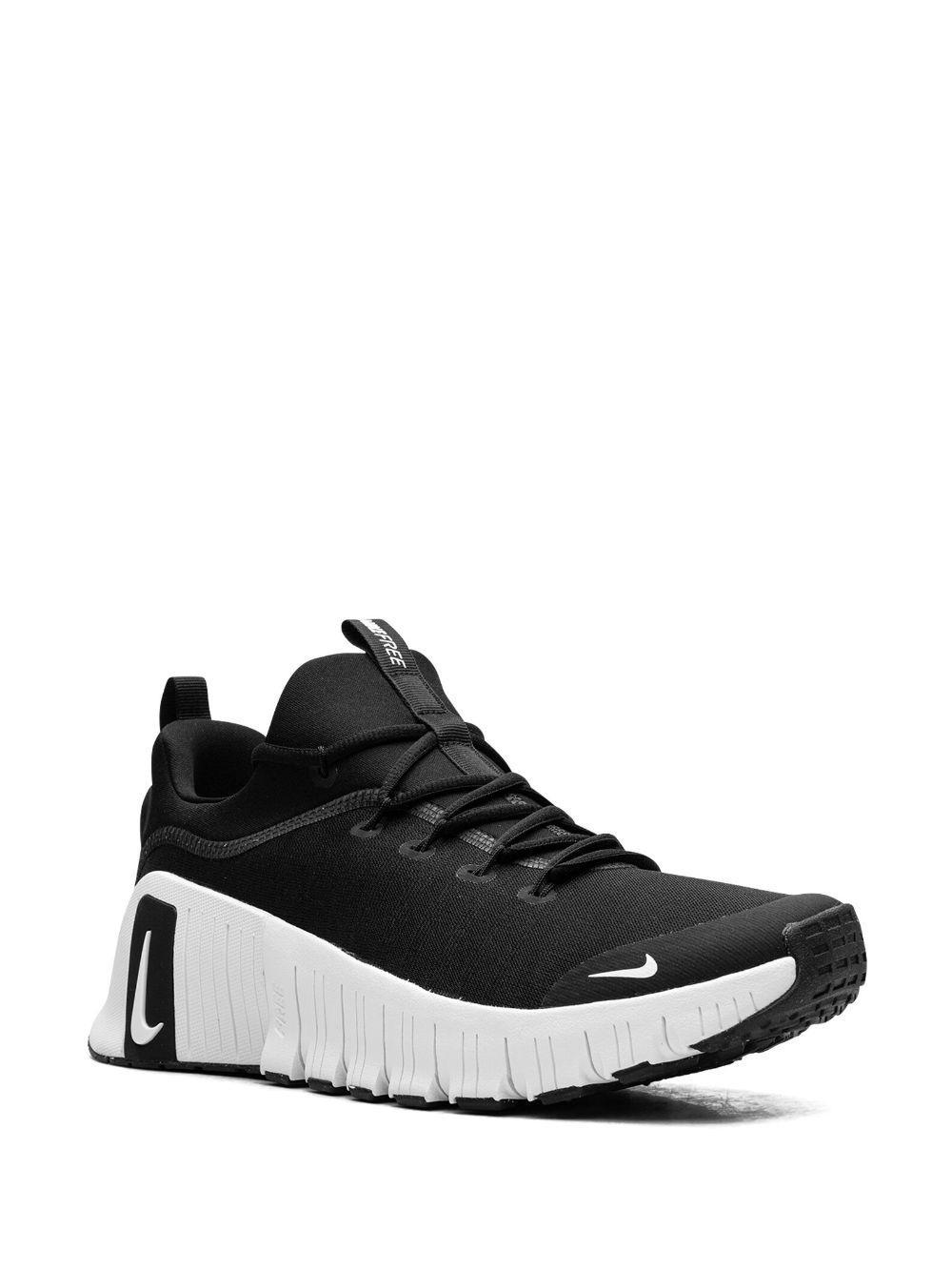 NIKE Free Metcon 6 Rubber-trimmed Mesh Sneakers In Black Product Image