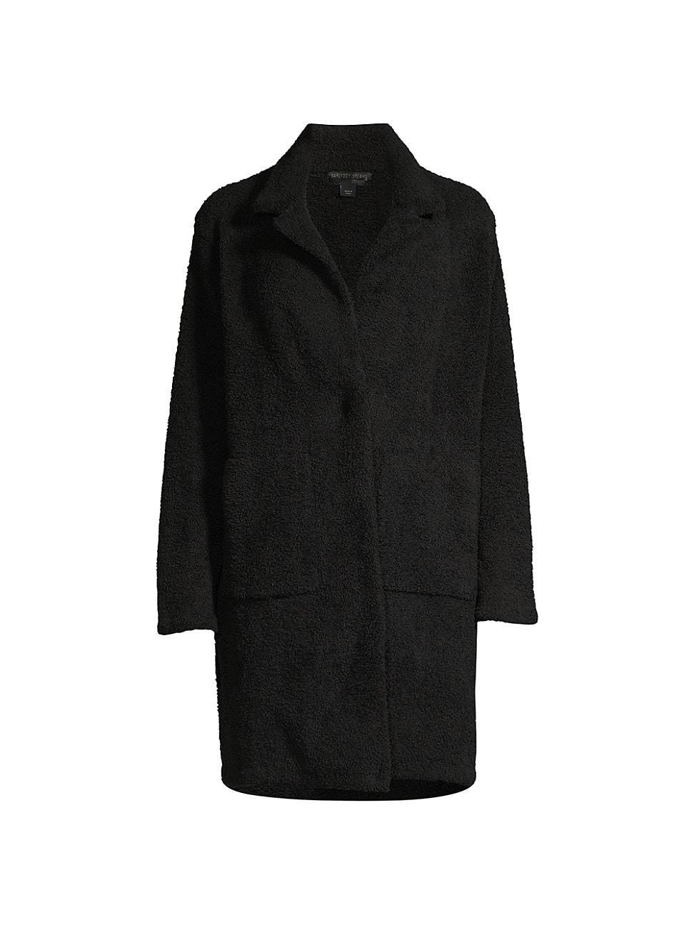 Womens CozyChic Button-Front Coat Product Image