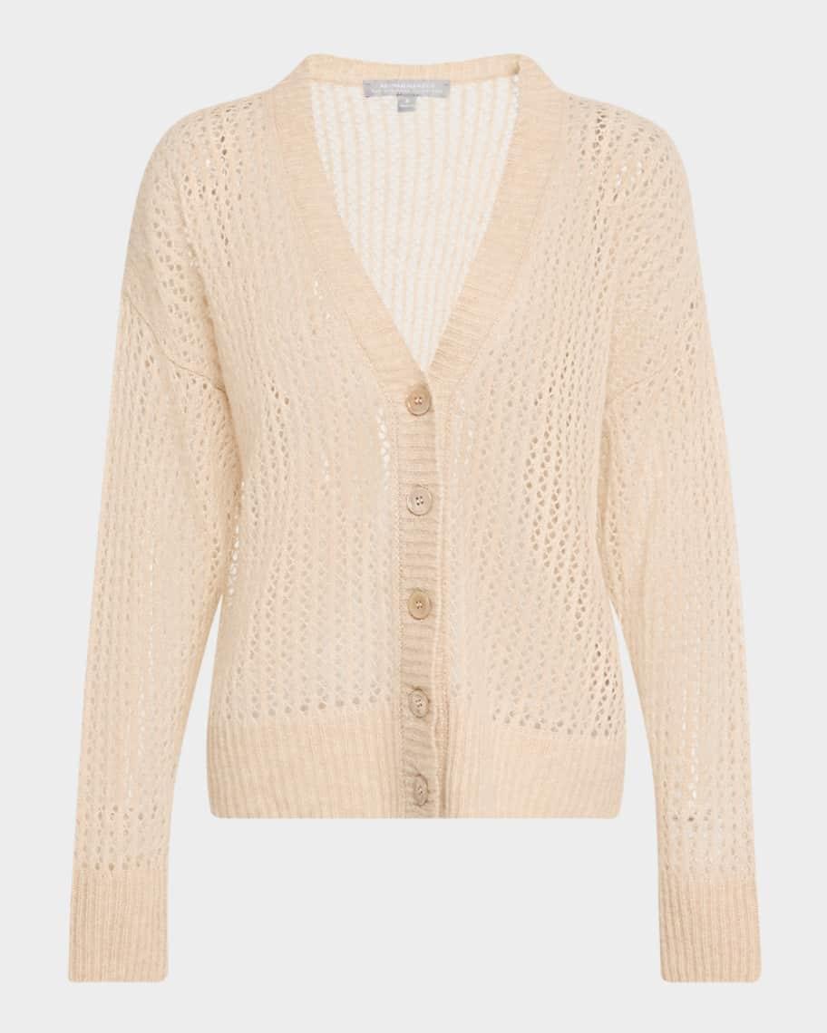 Cashmere-Silk Mesh Knit Sweater product image