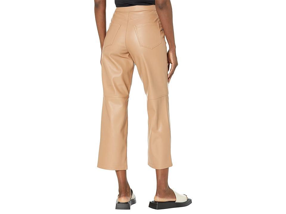 Blank NYC Baxter Leather High-Rise Straight Leg Pants in Lucky Number (Lucky Number) Women's Casual Pants Product Image