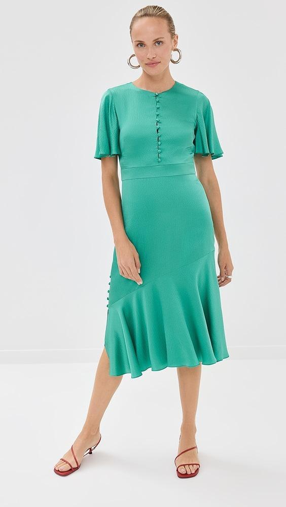 Prabal Gurung Victoria Flutter Sleeve Dress | Shopbop Product Image