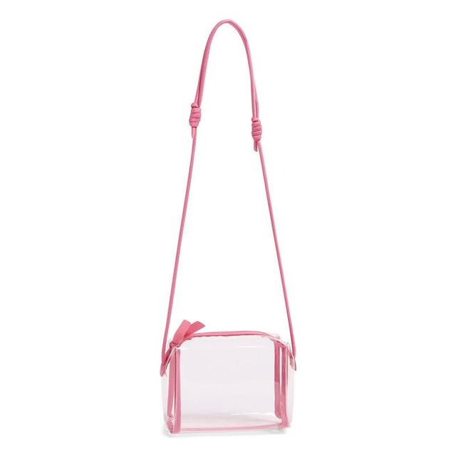 Vera Bradley Clear Crossbody Bag Women in Pink Product Image