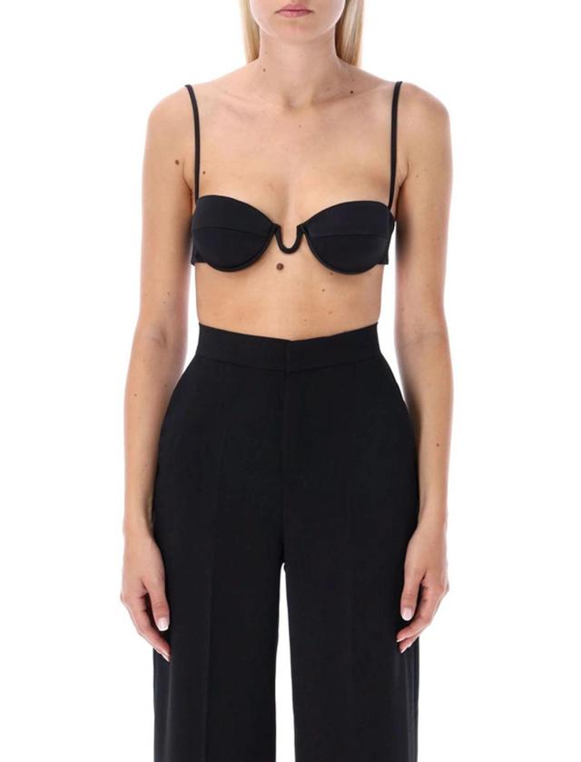 Bra Top In Black Product Image