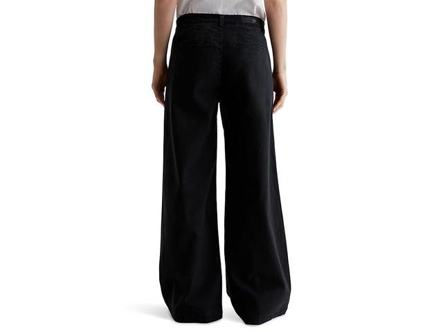 AG Jeans Caden Mid Rise Wide Leg Pants in Sulfur (Sulfur ) Women's Clothing Product Image