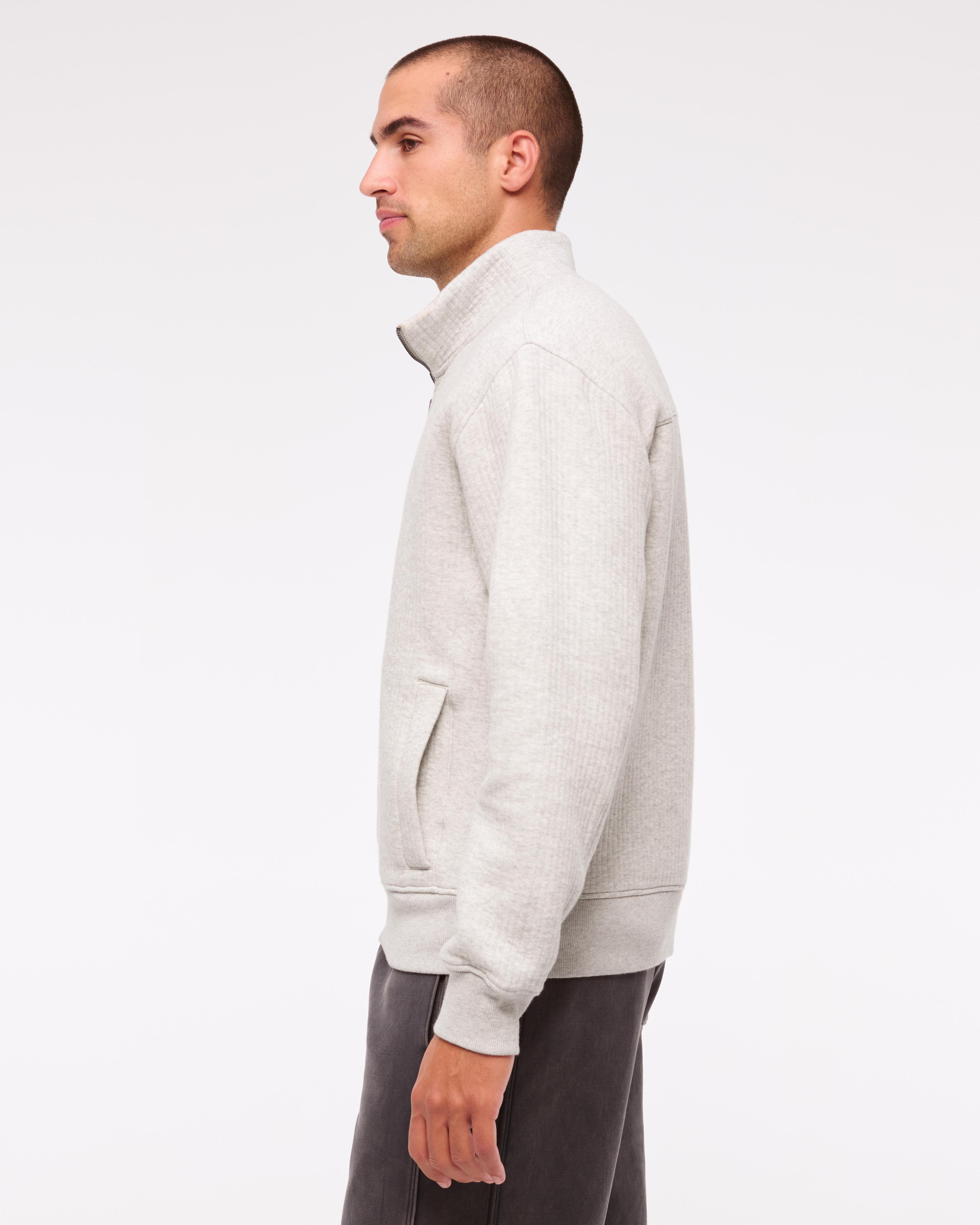 YPB Textured Ribbed Half-Zip Product Image