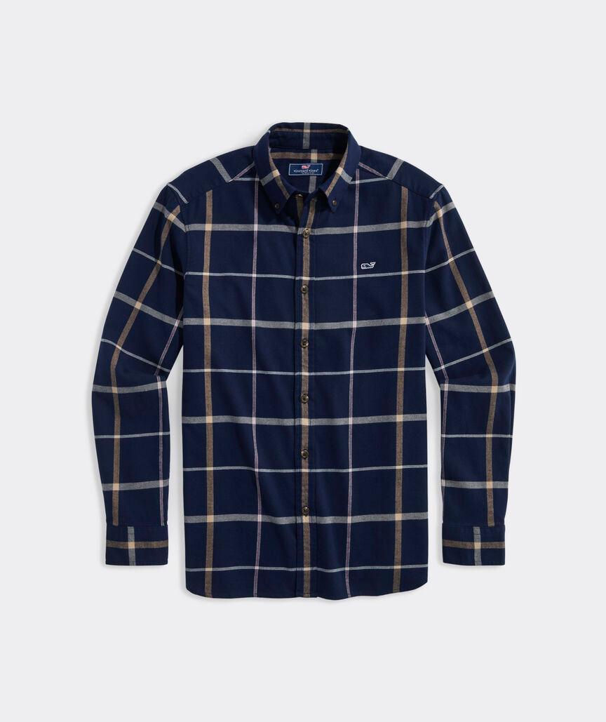 Vineyard Flannel Plaid Shirt Product Image