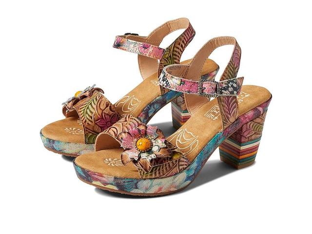 L'Artiste by Spring Step Leilanie (Tan Multi) Women's Shoes Product Image