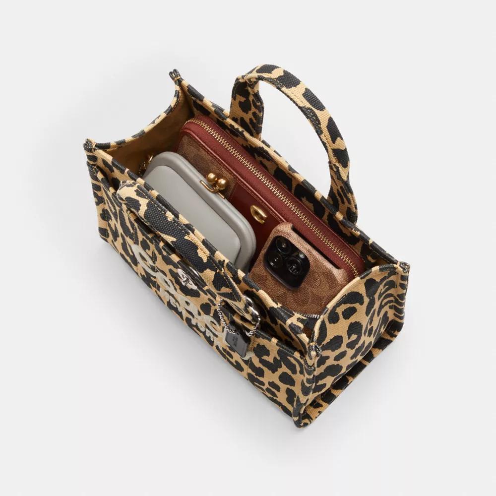 Cargo Tote Bag 26 With Leopard Print Product Image